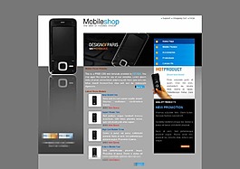 IPHONE手機(jī)網(wǎng)站模板