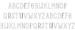 典故的字體