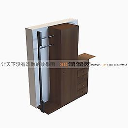 3D柜模型
