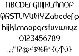美國(guó)Sans字體