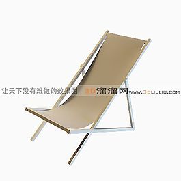 3D躺椅模型