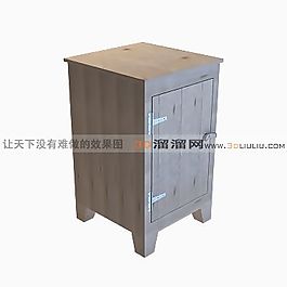 3D邊柜模型