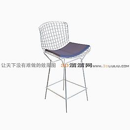 3D吧椅模型