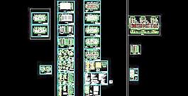18層住宅樓建筑施工圖設計圖