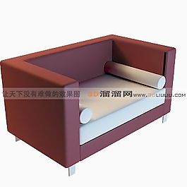 3D單人沙發(fā)模型