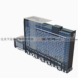 3D辦公樓模型