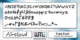 aircloud字體