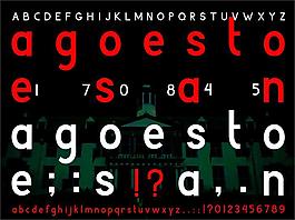 agoestoesan字体