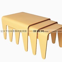 3D茶幾模型