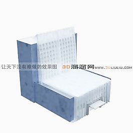 3D辦公樓模型