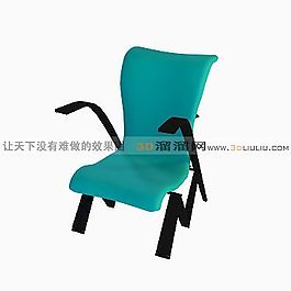 3D休閑椅模型