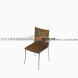 3D休閑椅模型