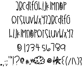 allenswonderland字體
