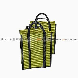 3D環(huán)保袋模型