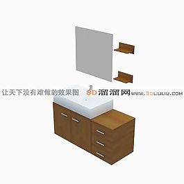 3D洗手臺(tái)模型