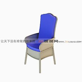 3D休閑椅模型