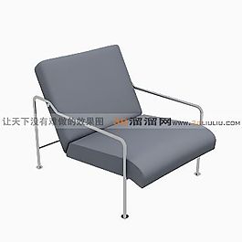 3D單人沙發(fā)模型