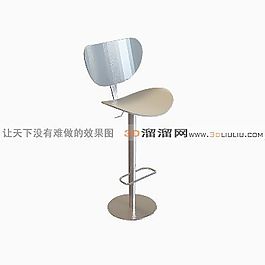 3D吧椅模型