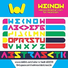 abstrasctik字體