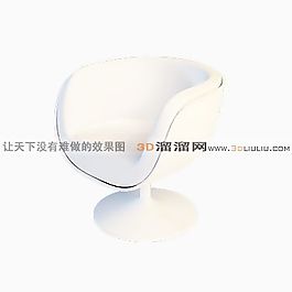 3D休閑椅模型