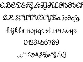 amptmann脚本字体