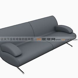 3D雙人沙發(fā)模型