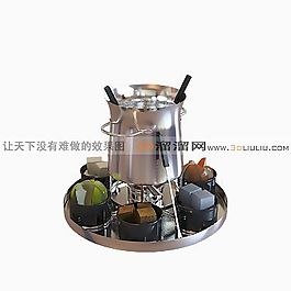 3D火鍋模型