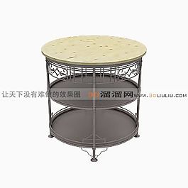3D備餐臺(tái)模型