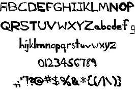 方法一个字体的字体
