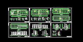 四層辦公綜合樓建筑施工圖紙