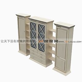 3D陳設柜模型