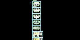 五層住宅樓建筑施工圖