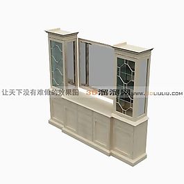 3D酒柜模型