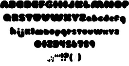accapo字體
