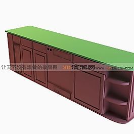 3D柜模型