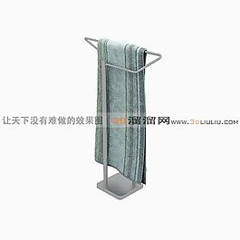 3D毛巾模型