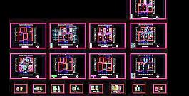 地產裝飾樣板間全套設計圖