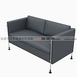 3D雙人沙發(fā)模型