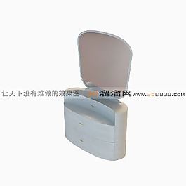 3D梳妝臺模型