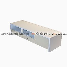 3D電視柜模型