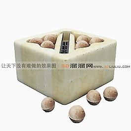3D核桃器模型