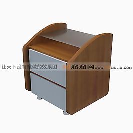 3D床頭柜模型