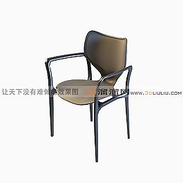 3D休閑椅模型