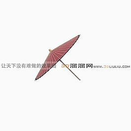 3D雨傘模型