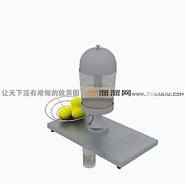 3D果汁机模型