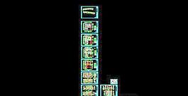 实用坡屋顶小洋楼别墅设计图16x19