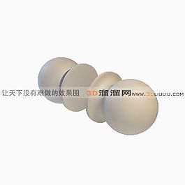 3D門拉手模型