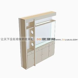 3D酒柜模型