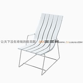 3D躺椅模型