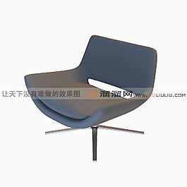 3D休閑椅模型